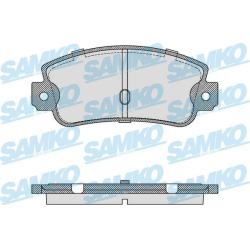 stabdžių trinkelių rinkinys, diskinis stabdys
                                SAMKO                                       