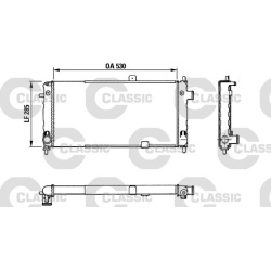 Aušinimo radiatorius
                                VALEO                                383771, VALEO, 383771, auto detal�