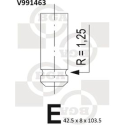 įsiurbimo vožtuvas
                                BGA                                                V991463, BGA, V991463
