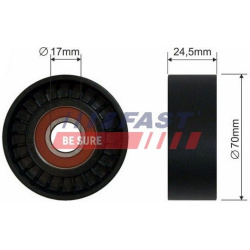 įtempiklio skriemulys, V formos rumbuotas diržas
                                FAST                                      