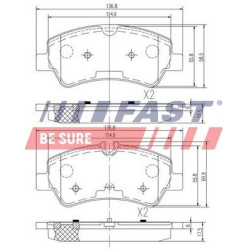 FAST                                FT29545, FAST, FT29545, auto detalė