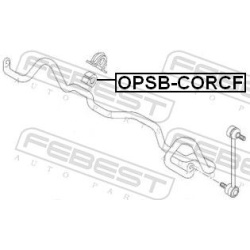 stabilizatoriaus įvorė
                                FEBEST                                OPSB-CORCF, Nenurodytas gamint