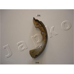 stabdžių trinkelių komplektas
                                JAPKO                                                55316, 