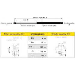 Dujinė spyruoklė
                                KROSNO                                                FA24944, KROSNO, FA2