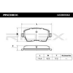 RIDEX                                                402B0062, Nenurodytas gamintojas, 402B0062, auto detalė