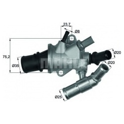 BEHR                                                TI 175 88, BEHR, TI17588, auto detalė