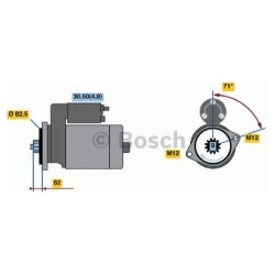 Starteris
BOSCH 0001125607, BOSCH, 0001125607,