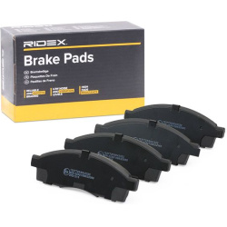 stabdžių trinkelių rinkinys, diskinis stabdys
RIDEX