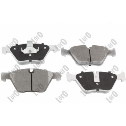 stabdžių trinkelių rinkinys, diskinis stabdys LORO
                                ABAKUS                                 