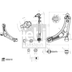 pakabos svirtis
                                FEBI BILSTEIN                                                185610, FEBI BIL