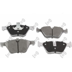 stabdžių trinkelių rinkinys, diskinis stabdys LORO
                                ABAKUS                                 