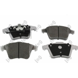 stabdžių trinkelių rinkinys, diskinis stabdys LORO
                                ABAKUS                                 