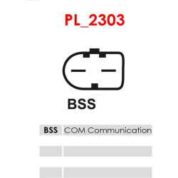 reguliatorius, kintamosios srovės generatorius AS
AS-PL ARE20
