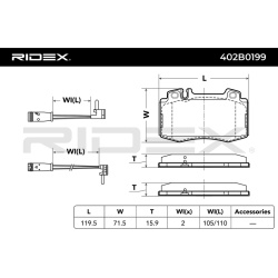 RIDEX                                                402B0199, Nenurodytas gamintojas, 402B0199, auto detalė