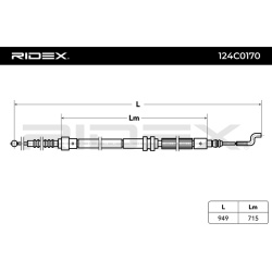 RIDEX                                                124C0170, Nenurodytas gamintojas, 124C0170, auto detalė
