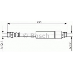 stabdžių žarnelė
                                BOSCH                                                1987476284, BOSCH, 