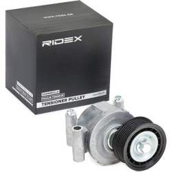 įtempiklio skriemulys, V formos rumbuotas diržas
                                RIDEX                                     