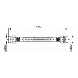 stabdžių žarnelė
                                BOSCH                                                1987476400, BOSCH, 