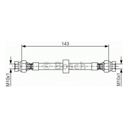 stabdžių žarnelė
                                BOSCH                                                1987476697, BOSCH, 