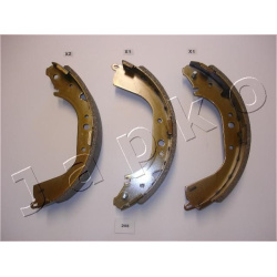 stabdžių trinkelių komplektas
                                JAPKO                                                55205, 