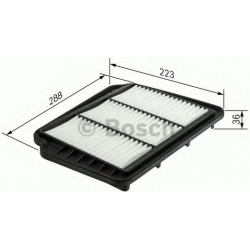 oro filtras
                                BOSCH                                                F026400163, BOSCH, F02640016