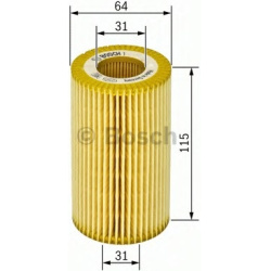 Alyvos filtras
BOSCH F026407070, BOSCH, F02640
