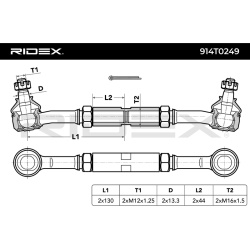 vairo traukė
                                RIDEX                                                914T0249, Nenurodytas gami