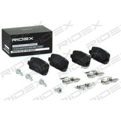 stabdžių trinkelių rinkinys, diskinis stabdys
                                RIDEX                                       