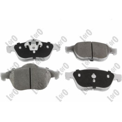 stabdžių trinkelių rinkinys, diskinis stabdys LORO
                                ABAKUS                                 