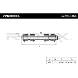 stabilizatoriaus traukė
                                RIDEX                                3229S0366, Nenurodytas gamintoj