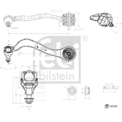 pakabos svirtis
                                FEBI BILSTEIN                                                185583, FEBI BIL