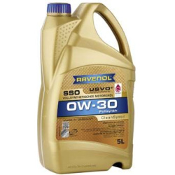 variklio alyva RAVENOL SSO SAE 0W-30
                                1111100-005-01-999, RAVENOL, 1111100-005-01-999, auto de