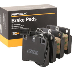 stabdžių trinkelių rinkinys, diskinis stabdys
                                RIDEX                                       