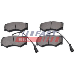 stabdžių trinkelių rinkinys, diskinis stabdys
                                FAST                                FT29055,