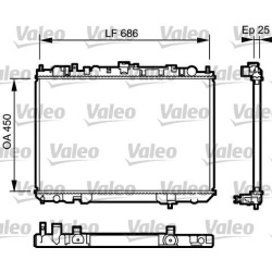 Aušinimo radiatorius
                                VALEO                                735081, VALEO, 735081, auto detal�