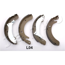 stabdžių trinkelių komplektas
                                JAPKO                                                55L04, 