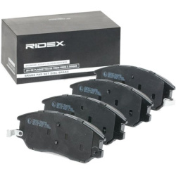 stabdžių trinkelių rinkinys, diskinis stabdys
                                RIDEX                                       