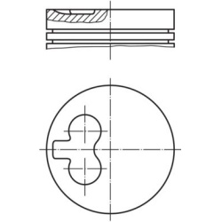 stūmoklis
MAHLE 009 87 01, MAHLE, 0098701, au