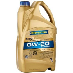 variklio alyva RAVENOL EHS SAE 0W-20
                                                111111300401999, RAVENOL, 11111130040199