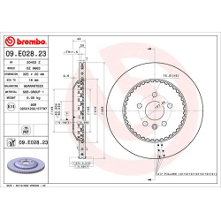 stabdžių diskas (1vnt) PRIME LINE - Lightweight
                                BREMBO                                     