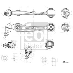 pakabos svirtis
                                FEBI BILSTEIN                                185591, FEBI BILSTEIN, 185591, a
