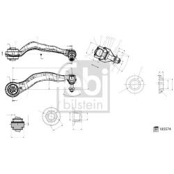 pakabos svirtis
                                FEBI BILSTEIN                                                185574, FEBI BIL