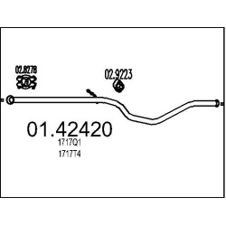 išleidimo kolektorius
                                MTS                                                01.42420, Nenurodyt