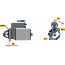 starteris
                                BOSCH                                0001109273, BOSCH, 0001109273, auto detalė
