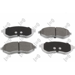 stabdžių trinkelių rinkinys, diskinis stabdys LORO
                                ABAKUS                                 