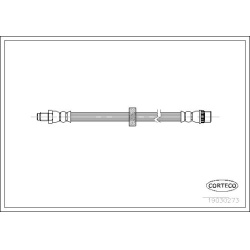 stabdžių žarnelė
                                CORTECO                                19030273, CORTECO, 19030273, auto