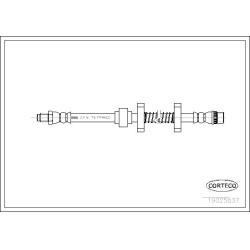 stabdžių žarnelė
                                CORTECO                                19025837, CORTECO, 19025837, auto