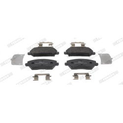 stabdžių trinkelių rinkinys, diskinis stabdys PREMIER ECO FRICTION
                                FERODO                 