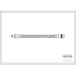 stabdžių žarnelė
                                CORTECO                                19018899, CORTECO, 19018899, auto