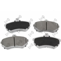 stabdžių trinkelių rinkinys, diskinis stabdys LORO
                                ABAKUS                                 